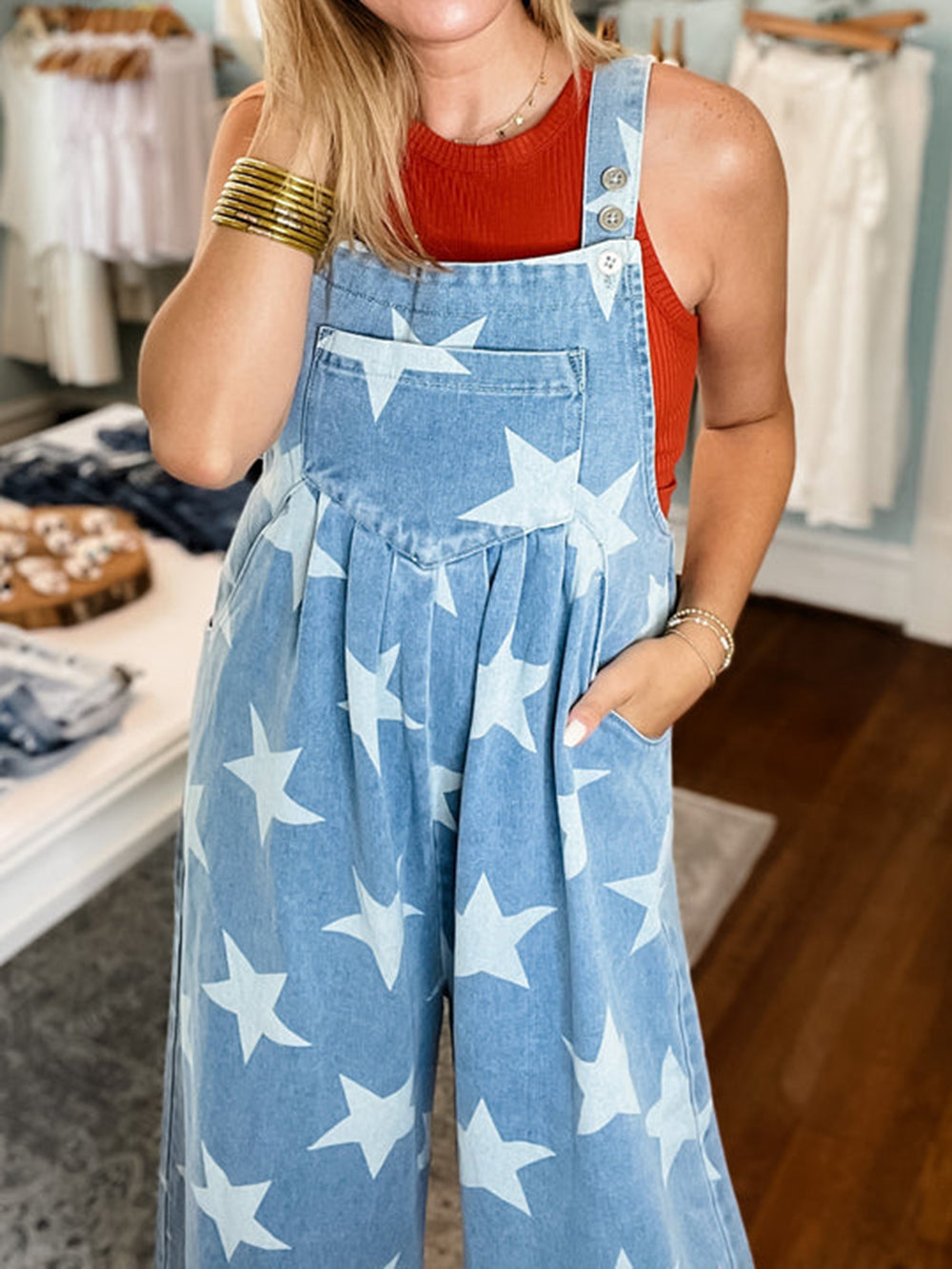 Pantalons de tirants Sternenprint | Llibertat i estil