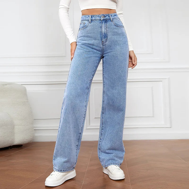 CLAIRE | Jeans d'alta cintura vintage per a dones