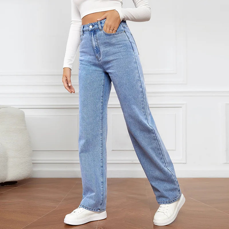 CLAIRE | Jeans d'alta cintura vintage per a dones