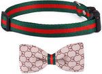 Bow Tie Pet Collar, 2PCS - happy pawpets