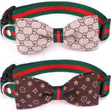 Bow Tie Pet Collar, 2PCS - happy pawpets