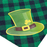 2 Pack Saint Patrick's Day Dog Bandanas - happy pawpets