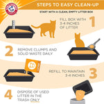 ARM & HAMMER Clump & Seal Platinum Cat Litter, Multi-Cat - happy pawpets