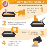 ARM & HAMMER Clump & Seal Platinum Cat Litter, Multi-Cat - happy pawpets