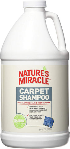 Nature's Miracle Deep Cleaning Pet Stain and Odor Carpet Shampoo - happy pawpets