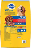 Pedigree Adult Dry Dog Food - Grilled Steak & Vegetable Flavor - happy pawpets