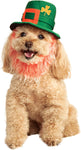 Pets St. Patrick's Day Hat with Beard - happy pawpets