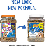 Friskies Party Mix Adult Cat Treats Canisters – Real Ocean Whitefish #1 Ingredient - happy pawpets