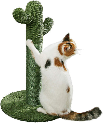 Cat Scratching Post with Teaser Ball - happy pawpets