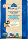 Blue Buffalo Dental Bones Natural Adult Dental Chew Dog Treat Small 27-oz bag Value Pack - happy pawpets