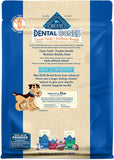 Blue Buffalo Dental Bones Natural Adult Dental Chew Dog Treat Small 27-oz bag Value Pack - happy pawpets