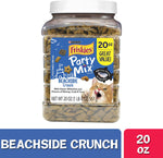 Friskies Party Mix Adult Cat Treats Canisters – Real Ocean Whitefish #1 Ingredient - happy pawpets