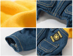 Cute Denim Overalls for Small & Medium Pets, - happy pawpets