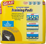 Glad for Pets Black Charcoal Puppy Pads - happy pawpets