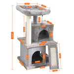 Wood Scratcher with Scratching Post for Cats - happy pawpets