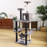 Wood Scratcher with Scratching Post for Cats - happy pawpets