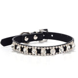 Rhinestone Dog Bow Collar - happy pawpets