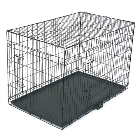 48 inch Portable Metal Pets Cage - happy pawpets