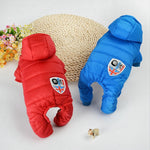 Dogs Hooded Jumpsuit Coat - happy pawpets