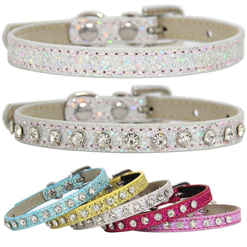 Diamond Rhinestone Pets Collar - happy pawpets