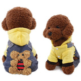 Pets Cartoon Winter  Hoodie - happy pawpets