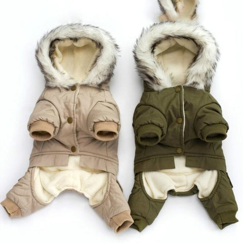 Warm Cotton Dog Jacket - happy pawpets