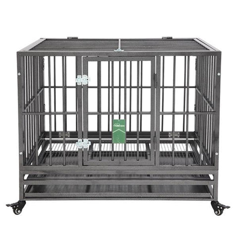 36” Heavy Duty Dog Cage - happy pawpets