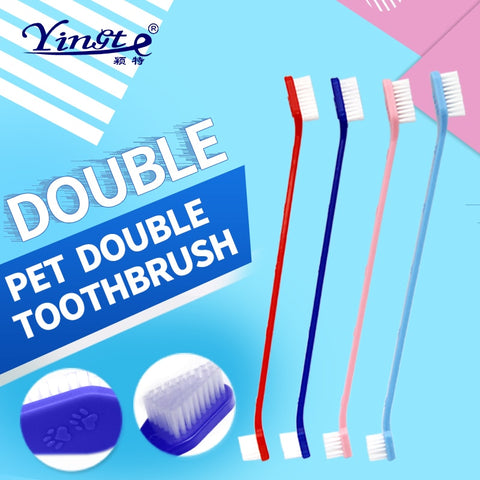 10PCS Dog Toothbrush - happy pawpets