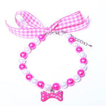 Pets Pearls Necklace Collar - happy pawpets