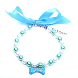 Pets Pearls Necklace Collar - happy pawpets