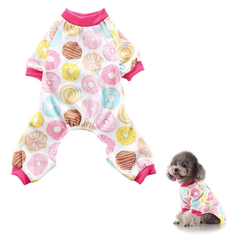 Striped  Pajamas For Small and Medium Dogs - happy pawpets