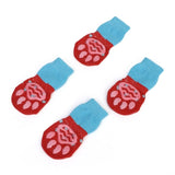 4pcs/set Indoor Pets Socks - happy pawpets