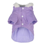 Pet Soft Fur Hood Jacket - happy pawpets