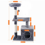 Pet Scratching Post Frame Holes For Cat - happy pawpets