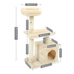 Pet Scratching Post Frame Holes For Cat - happy pawpets