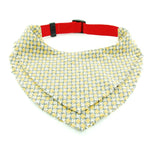 Bandana Plaid Adjustable Scarf - happy pawpets