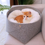 cats or dogs Warm Bed Houses - happy pawpets