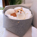 cats or dogs Warm Bed Houses - happy pawpets