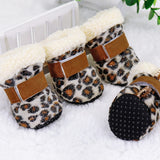 4pcs Pet Dog Shoes - happy pawpets