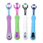 Three Sided Pet Toothbrush