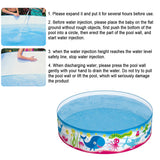 152x25cm l Foldable  Swimming Pool - happy pawpets