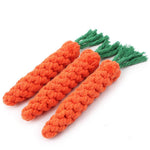 Funny pet toy carrot - happy pawpets