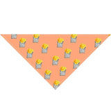 Food Printed Pet Bandana - happy pawpets