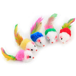 1pc Cat Toy Stick Feather