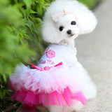 Summer dogs Dress for small medium dogs - happy pawpets