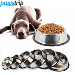 6 Size Stainless Steel Dog Bowl