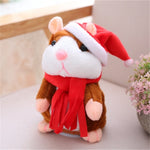 Talking Hamster  Mouse Pet Plush - happy pawpets