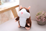 Talking Hamster  Mouse Pet Plush - happy pawpets