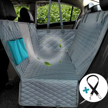 Backseat Protector Mat  For Small and  Large Dogs - happy pawpets