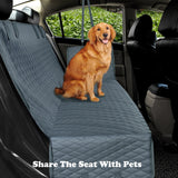 Backseat Protector Mat  For Small and  Large Dogs - happy pawpets